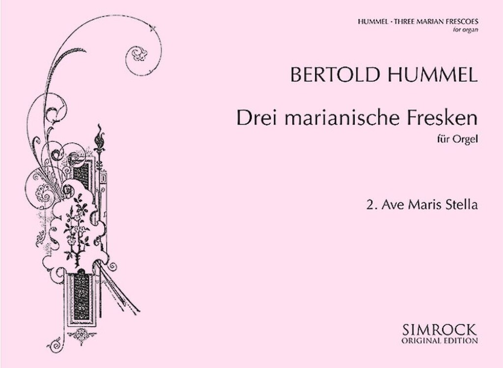 Three Marian Frescos op. 42